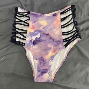 Pink Victoria’s Secret High Waist Bikini Bottoms